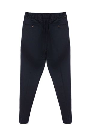 Blue virgin wool blend Riccardo trousers BE ABLE | RICCARDOCCMLRNAVY